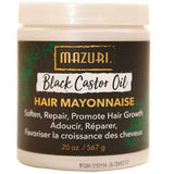 Mazuri Black Castor Oil Hair Mayonnaise, imported from the UK