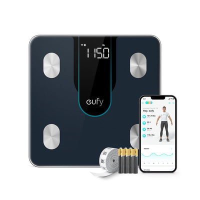 eufy Smart Scale P2 Black Digital Body Scale