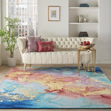 Nourison Prismatic Multicolour Area Rug in 4 Sizes