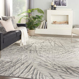 Nourison Rustic Textures Ivory & Grey Area Rug
