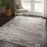Nourison Rustic Textures Rustic Beige & Grey Area Rug