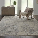 Nourison Rustic Textures Mottled Grey Rug