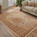 Concept Looms Grand Heritage rug in cream and beige - British product