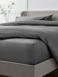 Charcoal Grey Fitted Bed Sheet - British product
