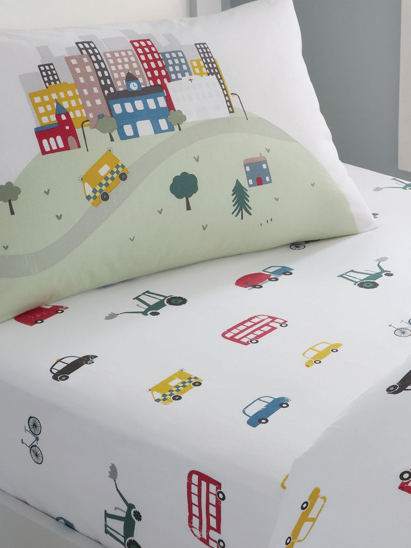 Bianca transport fitted bed sheet - British product