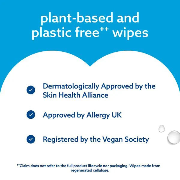 Waterwipes Sensitive Newborn Biodegradable Baby Wipes 60 Pk (British brand)