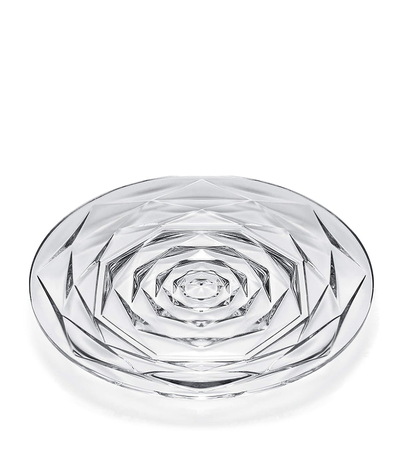 Baccarat Swing Plate crystal display plate 18cm - British product