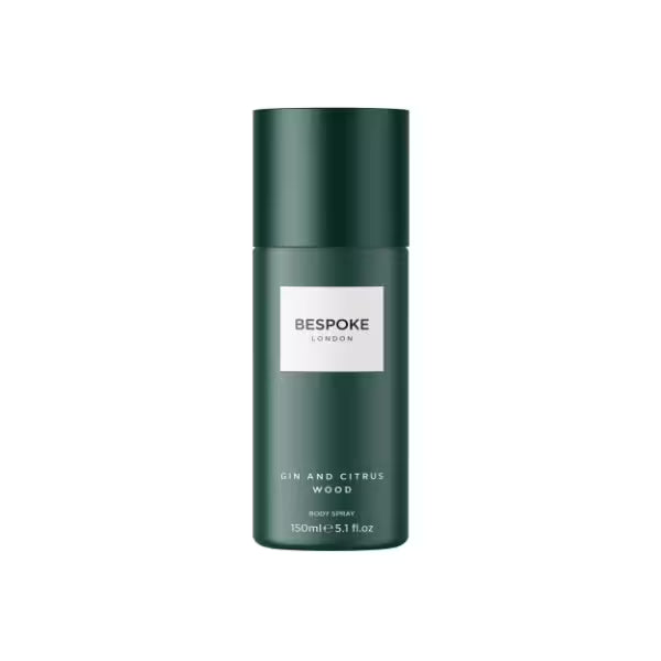 Bespoke London body spray Gin & Citrus Woods 150ml - British product