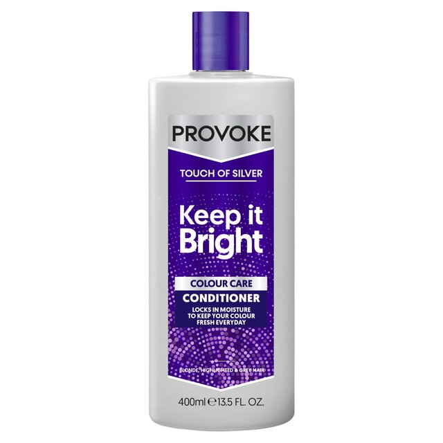PROVOKE Touch of Silver Colour Care Conditioner 400ml - McGrocer