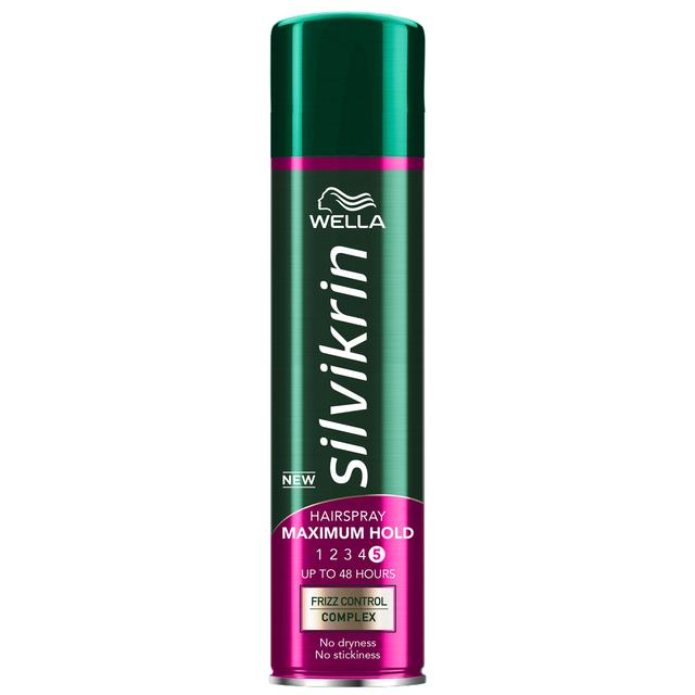 Wella Silvikrin Maximum Hold Hairspray 400ml GOODS M&S