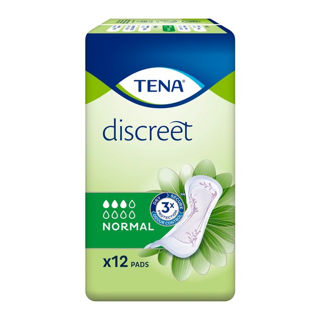 TENA Lady Discreet Normal Incontinence Pads 12 per pack GOODS M&S