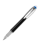 Montblanc StarWalker Doué fountain pen, platinum-plated, 13.5cm length, imported from the UK