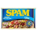 Spam Chopped Pork and Ham Lite Canned Meat 200g