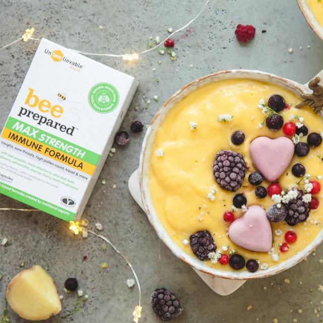 Unbeelievable Health Bee Prepared Max Strength Immune Formula Capsules 20 per pack GOODS M&S