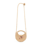 Bonpoint raffia Loulou crossbody bag - British product
