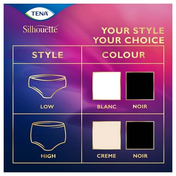 TENA Silhouette Incontinence Pants Low Waist Normal Size Medium 12 Pack GOODS Superdrug