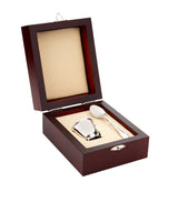 Carrs Sterling Silver Egg Cup and Spoon Set in Presentation Case