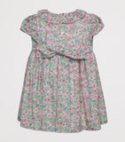 Trotters cotton smocked Liberty print dress 3-24 months (British brand)