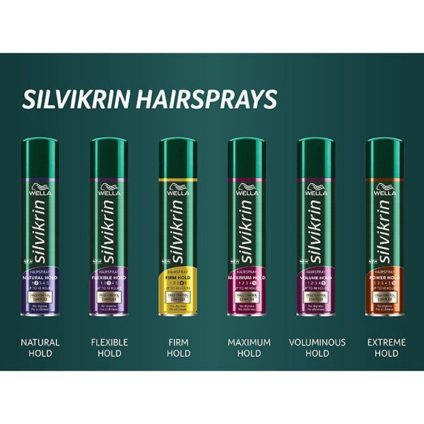 Wella Silvikrin Natural Hold Hairspray, 400 ml GOODS Superdrug