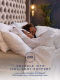 Snuggledown medium back sleeper white pillow (British brand)