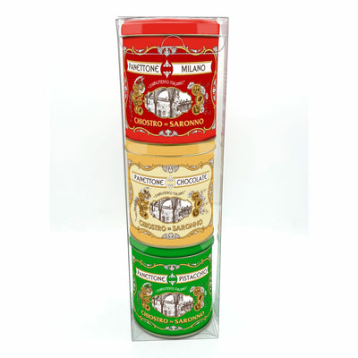Assortert Mini Panettone Gavetårn 300g (3 pk)