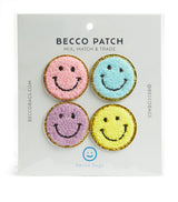 BECCO BAGS Smiley Faces Patch Pack Fashion Patch Pack