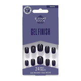 Elegant Touch Gel Finish Inky Blue Nail Polish Kit