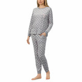 Jane & Bleecker women's silky plush pyjama set, UK version