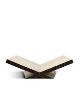 Assouline Walnut-Leather Classic Culture Bookstand