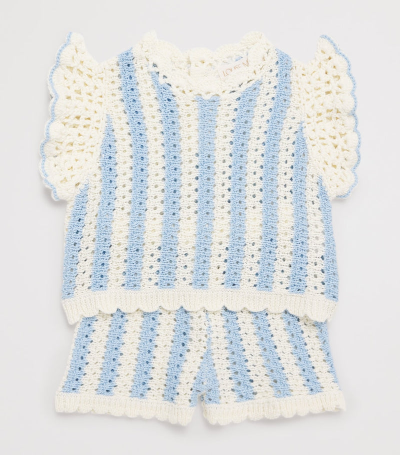 Louise Misha cotton stripe Mekylane bloomers 5-10 years, UK version