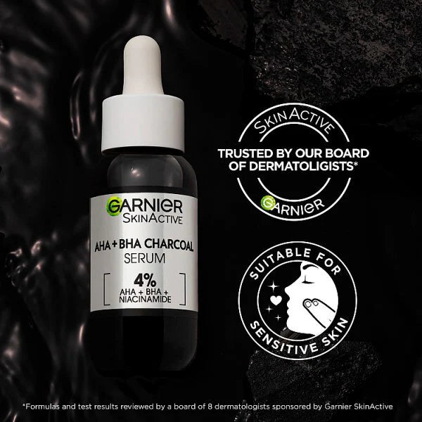 Garnier AHA BHA Niacinamide serum 30ml, UK version