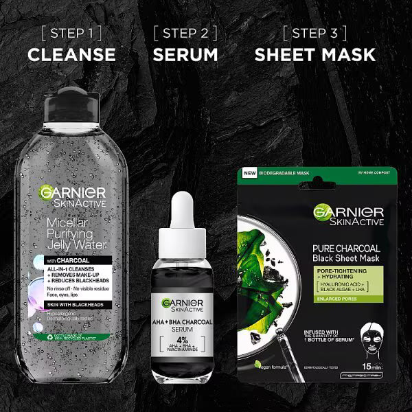 Garnier AHA BHA Niacinamide serum 30ml, UK version