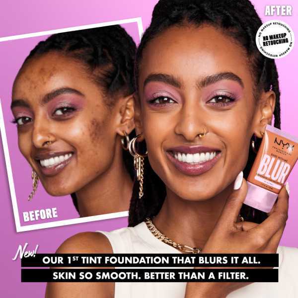 NYX Professional Makeup Blur Tint Foundation Medium, imported from the UK