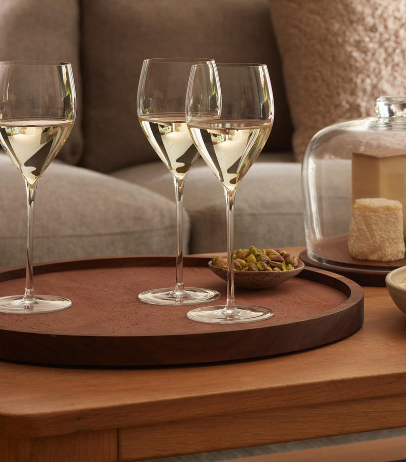 LSA International Walnut City serving tray 40cm, UK version