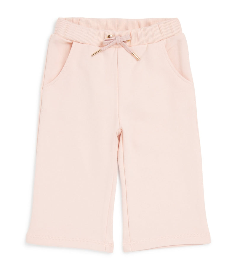 Chloé Kids Logo Straight Sweatpants 6-36 months - British product