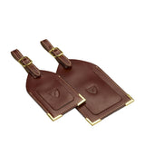 Leather Luggage Tags (Set of 2)