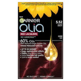 Garnier Olia 5.52 Glassy Merlot Permanent Hair Dye