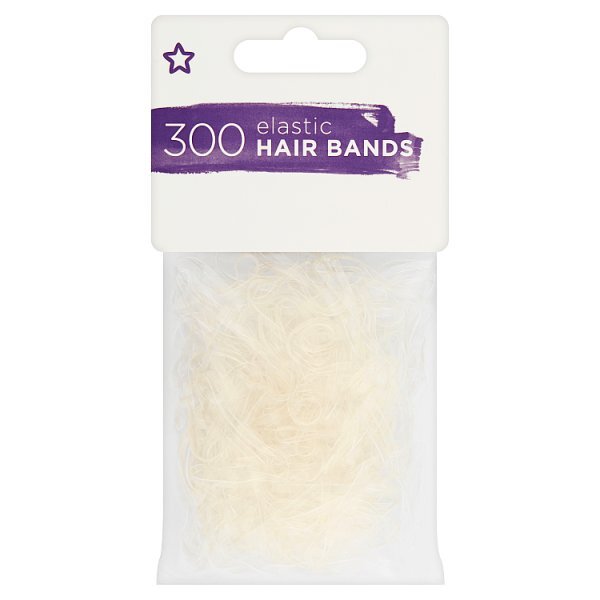 Superdrug Clear Poly Bands 300 GOODS Superdrug