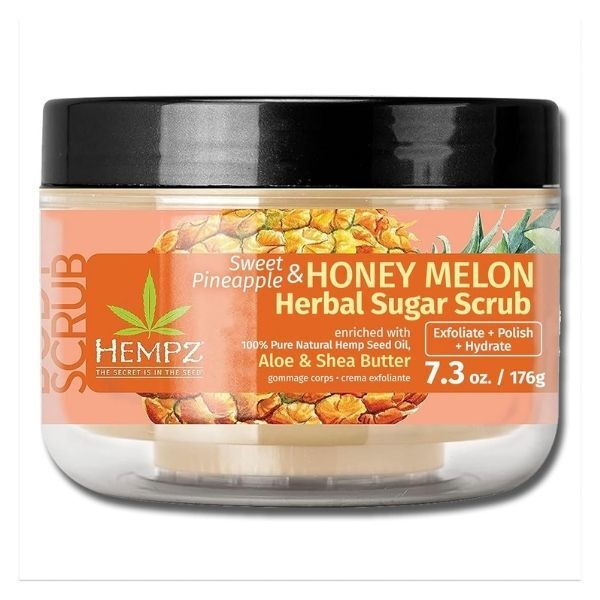 Hempz body scrub Sweet Pineapple & Honey Melon 176g, UK version