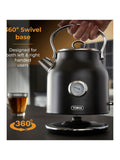 Tower Black Renaissance 1.7L kettle (British brand)
