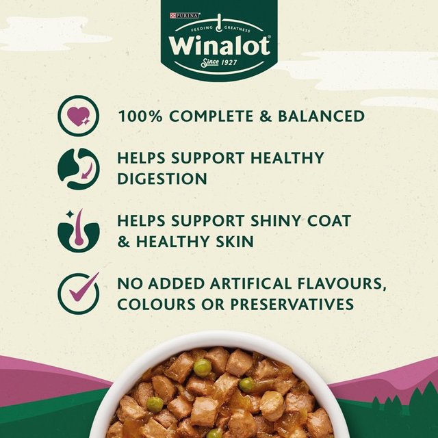Winalot Meaty Chunks Mixed in Jelly Wet Dog Food 24 x 100g GOODS M&S