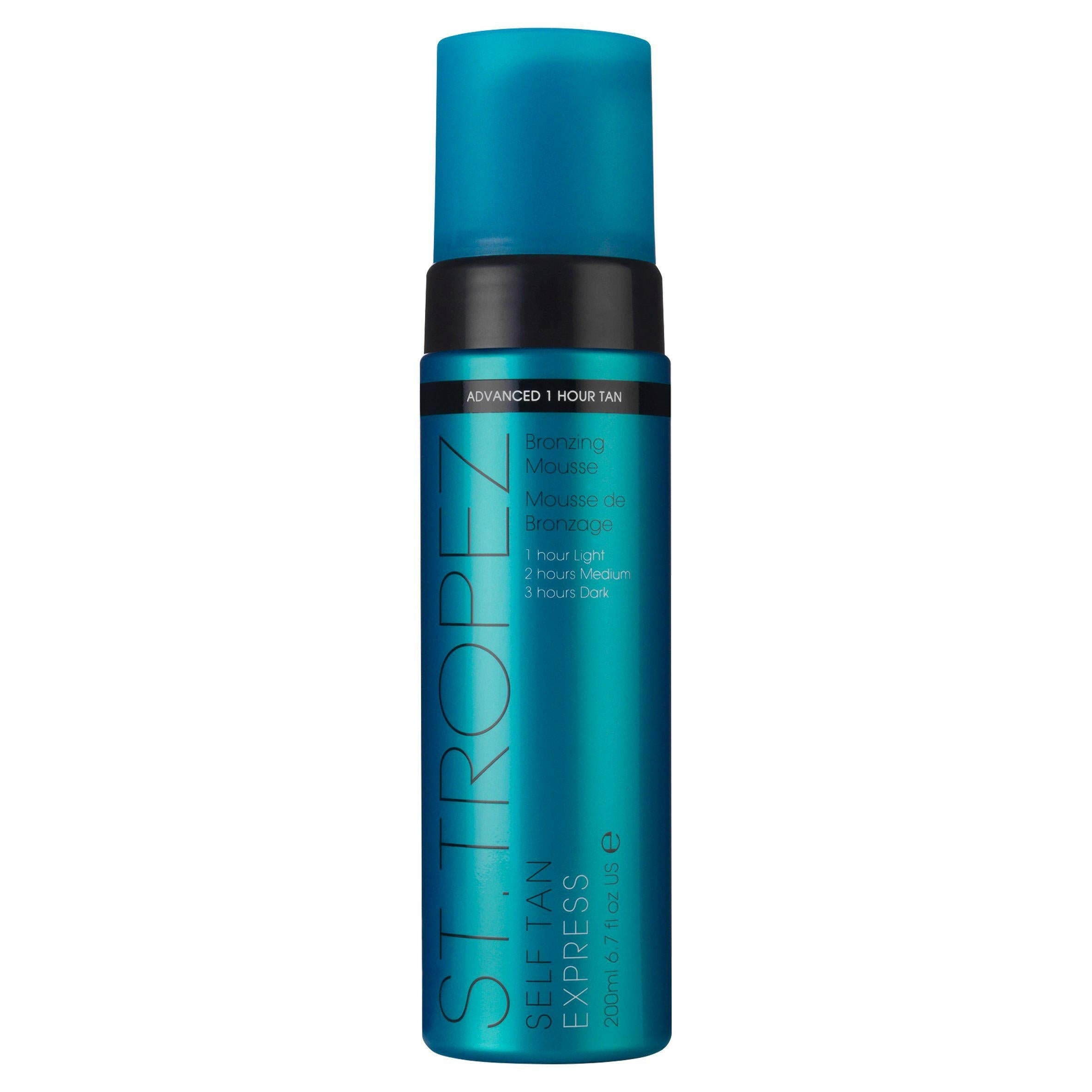 St. Tropez Self Tan Express Bronzing Mousse 200ml face & body skincare Sainsburys