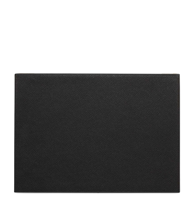 Smythson Panama Leather Jewellery Box