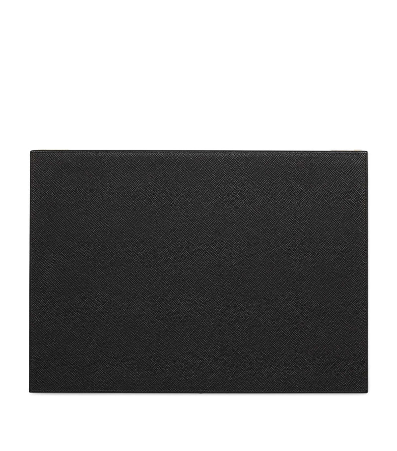 Smythson Panama Leather Jewellery Box