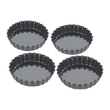 Tala 4 Non-stick Tart Tins 10cm dia 4 per pack GOODS M&S