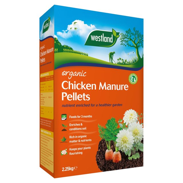 Westland Organic Chicken Manure 2.25kg GOODS M&S