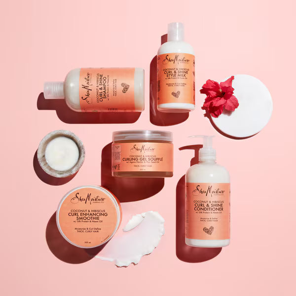 SheaMoisture Coconut Hibiscus Curl Enhancer 326ml (British brand)