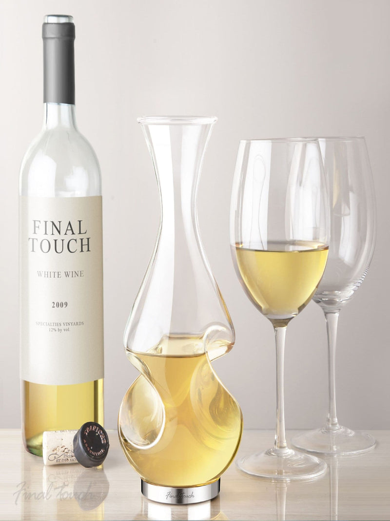 Jeray Clear Final Touch Conundrum Wine Decanter