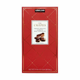 Kirkland Signature milk chocolate crêpes 2 colours 566g, UK version