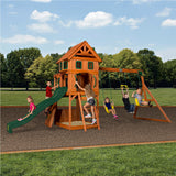 Backyard Discovery Atlantis Swingset Playcentre (3-10 Years) Wooden Outdoor Playset
